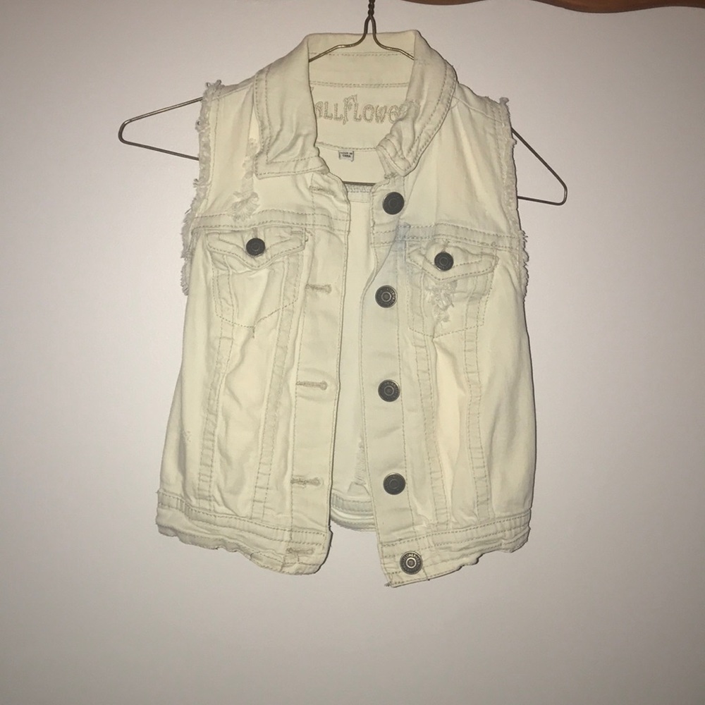 Vest jean jacket